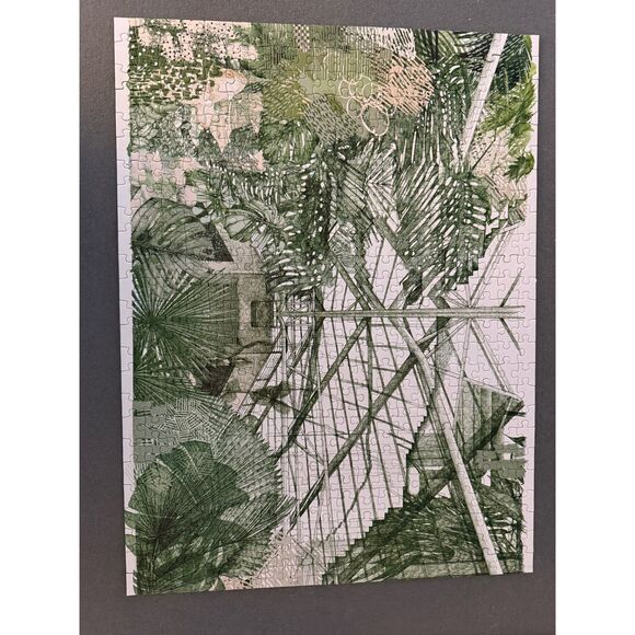 Jigsaw Puzzle 500 Piece Barbican Conservatory Luckies of London Artist Edition - Picture 6 of 6